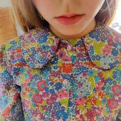 Girl's blouse in Liberty...